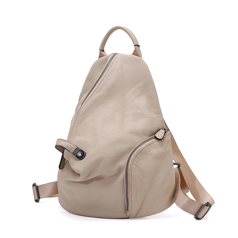 Fashion Backpack Women - Zency Damen-Rucksack aus echtem Leder mit