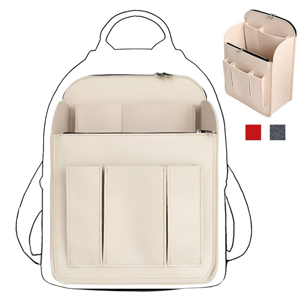 Backpack Insert Organizer - Langlebiger Mehrtaschen-Rucksack Innentasche Große Kapazität Tragbare