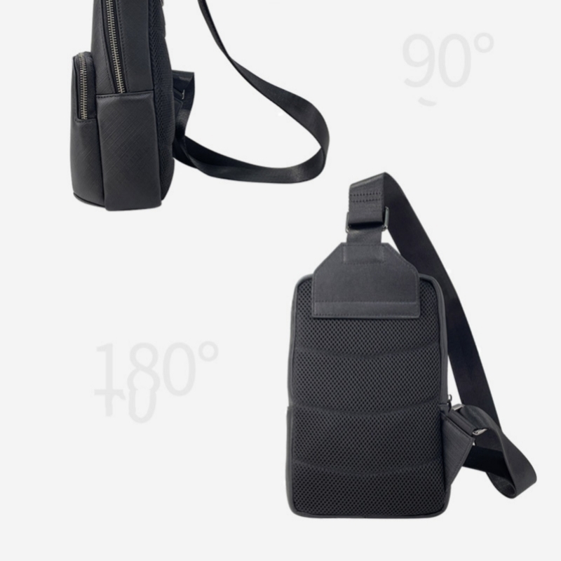 Modedesign schwarze Herren Sch – Sling Backpack Shoulder Bewertung und Preis