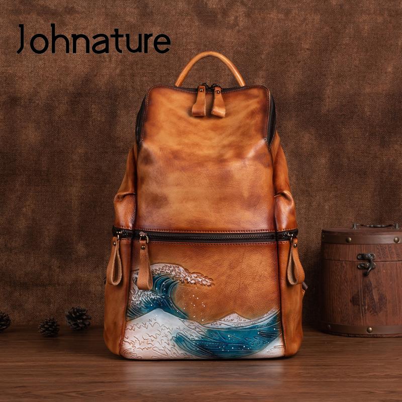 Johnature Damen-Rucksack aus e – Leather Backpack Vintage Bewertung und Preis